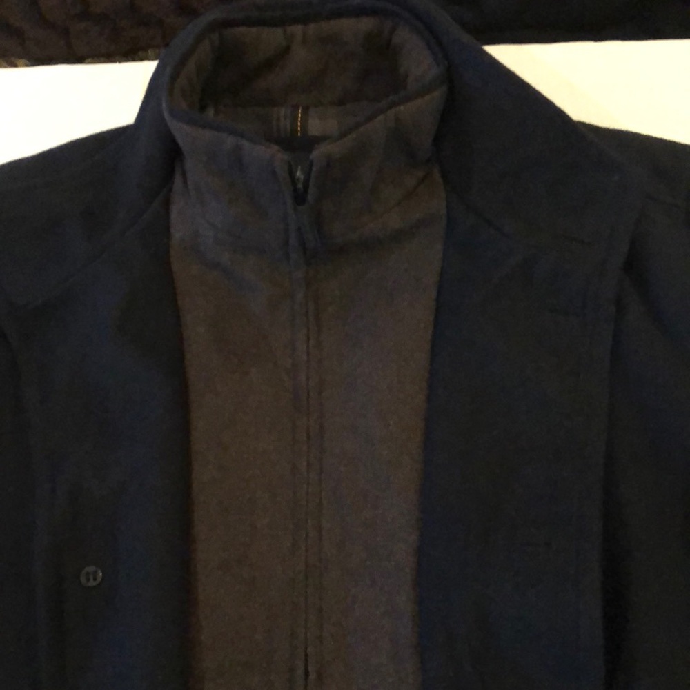 London Fog Layered Wool Blend Coat/Nwt - image 3